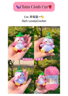 cà tím Chim Cánh Cụt dâu tây