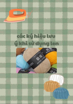 các ký hiệu lưu ý khi sử dụng len