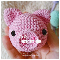 Cerdito Amigurumi: Patrón Gratis para Tejer con Amor