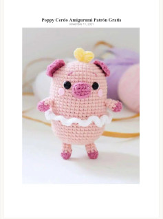 Cerdito Amigurumi: Patrón Gratuito para Principiantes
