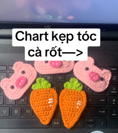 chart kẹp tóc cà rôt