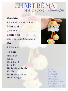 chart móc bé ma