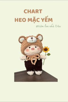 chart móc heo mặc yếm