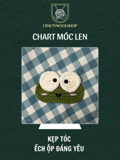 CHART MÓC KẸP TÓC ẾCH ỘP ĐÁNG YÊU 🐸