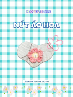 Chart móc len hình nút áo hoa dễ thương và sáng tạo