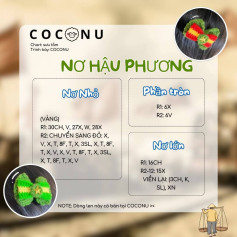 chart móc nơ hậu phương