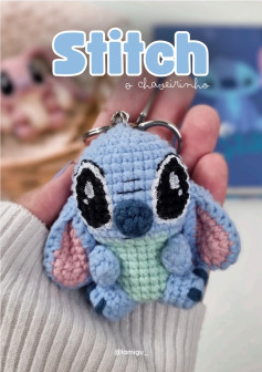 Chaveiro de Amigurumi Stitch para Amantes de Crochê