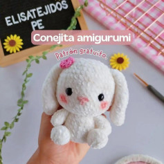 Conejita amigurumi: patrón gratuito para crear una adorable compañera