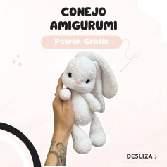 Conejo Amigurumi: Patrón de Móc Len Miễn Phí