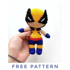 Crochet Amigurumi Superhero Pattern for Craft Enthusiasts