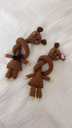 Crochet Bear Keychains: Cute and Creative DIY Patterns