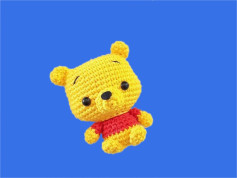 Crochet Pattern for Cute Bear Amigurumi Toy