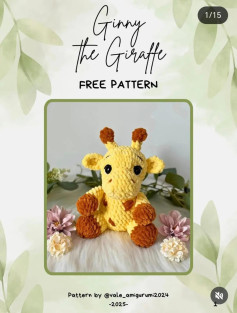 Free Crochet Pattern: Adorable Amigurumi Giraffe for Beginners