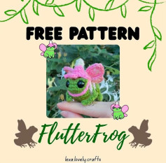 Free Crochet Pattern for Adorable FlutterFrog Amigurumi