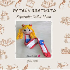 Free Crochet Pattern for Sailor Moon Bookmark