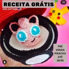 Free Crochet Pattern: Jigglypuff in a Poké Ball