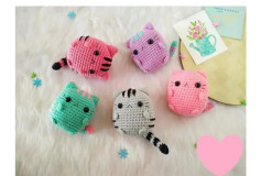 Gatitos de Amigurumi: Cinco Adorables Diseños de Móc Lên