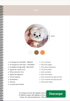 Gráfico de Amigurumi: Guia Completo para Criar um Boneco de Crochê Adorável