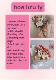 Hoa lưu ly, hoa hồng, hoa cúc, hoa hướng dương, hoa tulip