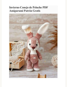Invierno Conejo de Peluche PDF Amigurumi Patrón Gratis