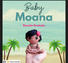 Junte-se à diversão com o gráfico de crochê Moana Baby!