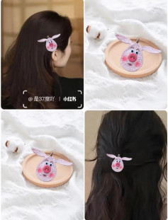 kẹp tóc phi thiên trư