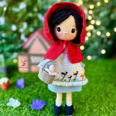 Kırmızı Başlıklı Kız Amigurumi Bebek Yapılışı