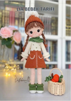 Lia Bebek Tarifi: Sevimli Amigurumi Örgü Modeli ve Yapılışı