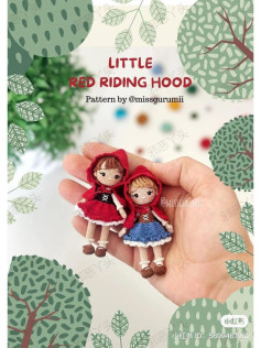 Little Red Riding Hood Crochet Pattern: Adorable Amigurumi Dolls