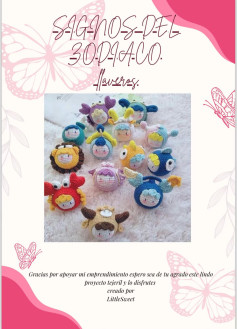 Llaveros de Amigurumi: Los Doce Signos del Zodíaco
