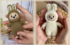 Muñecos de conejo tejidos a crochet: Crea tus propios juguetes adorables