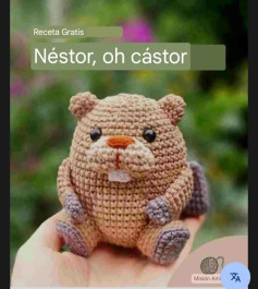 Néstor, el castor adorable para decorar tu hogar