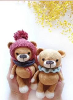 Ositos de ganchillo: Dulces amigos tejidos a mano con mucho amor