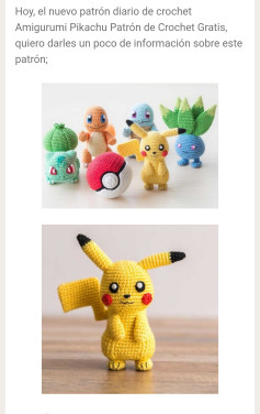 Padrón de Amigurumi: Crea tus propios personajes con crochet