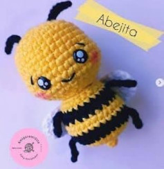 Patrón de Amigurumi: Abeja de Ganchillo Adorable y Fácil de Hacer