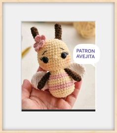Patrón de Amigurumi: Abejita Dulce y Fácil de Tejer