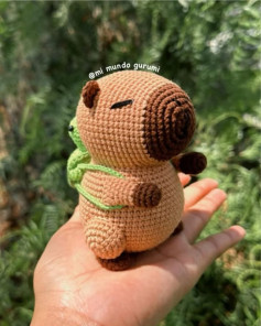 Patrón de amigurumi: Adorable oso de crochet para principiantes
