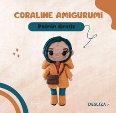 Patrón de Amigurumi Coraline: Crea Tu Propio Personaje