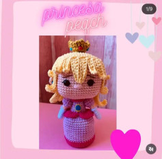Patrón de Amigurumi: Crea tu propia princesa con crochet