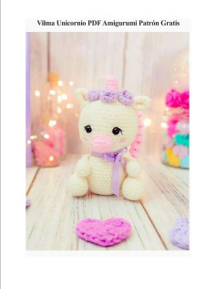 Patrón de Amigurumi: Crea Tu Propio Unicornio de Crochet