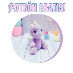 Patrón de amigurumi: ¡Crea un adorable dinosaurio de ganchillo!