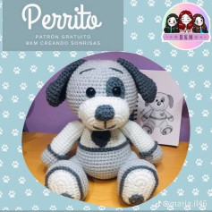 Patrón de Amigurumi: Crea un Perrito de Ganchillo Paso a Paso
