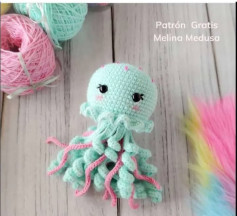Patrón de amigurumi: Crea una adorable medusa a crochet