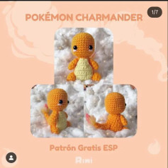 Patrón de Amigurumi de Charmander: Instrucciones Detalladas para Tejedores