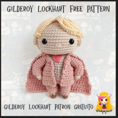 Patrón de Amigurumi de Gilderoy Lockhart para Tejedores Expertos