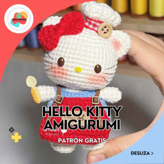 Patrón de Amigurumi de Hello Kitty: Crea tu propio personaje adorable