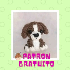 Patrón de amigurumi de perrito encantador para tejedores creativos