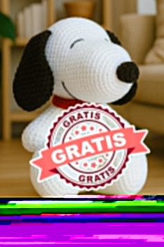 Patrón de Amigurumi de Perro Gratis para Tejido a Crochet