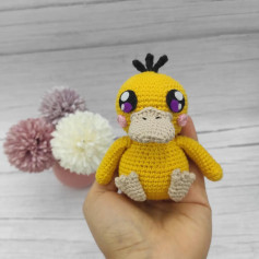 Patrón de Amigurumi de Psyduck: ¡Descárgalo y empieza a tejer ya!