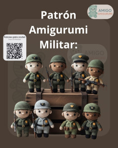 Patrón de Amigurumi de Soldados: Crea Tu Propio Ejército de Muñecos